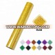 Korean Quality Various Color Garment Printable Gold Glitter Heat Transfer Vinyl